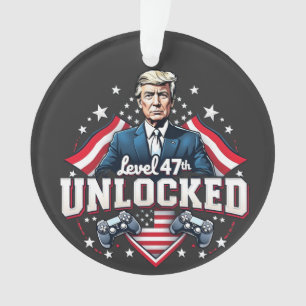 Niveau 47e ontgrendeld Trump won Inaguration Day Ornament