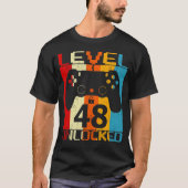 Niveau 48 ontgrendeld t-shirt (Voorkant)