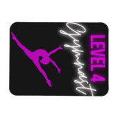 Niveau 4 Gymnast Magneet (Horizontaal)