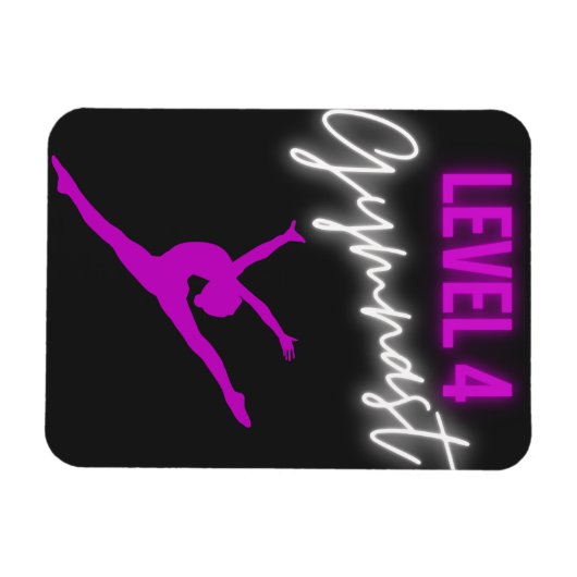 Niveau 4 Gymnast Magneet (Horizontaal)