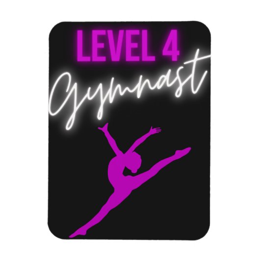 Niveau 4 Gymnast Magneet (Verticaal)