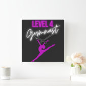 Niveau 4 Gymnast Vierkante Klok (Huis)