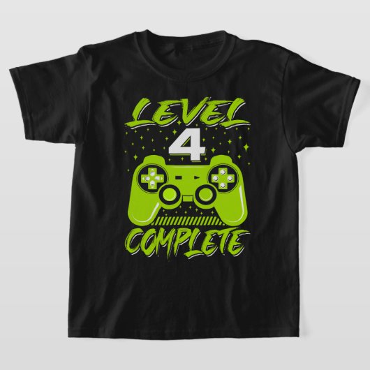 Niveau 4 Volledige T-Shirt Celebrate 4de Wed (Laagn)