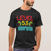 Niveau 53 Volledig niveau 53 Ontgrendeld 53 Maanda T-shirt (Voorkant)