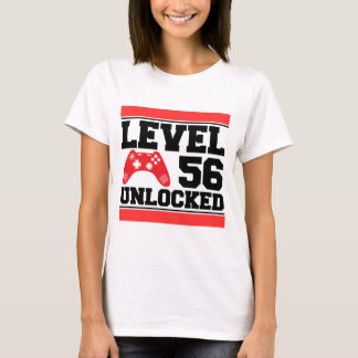 Niveau 56 ontgrendeld t-shirt