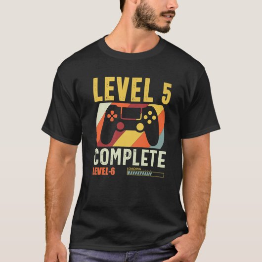 Niveau 5 Complete Funny 5th Wedding Jubileum Vid T-shirt (Voorkant)