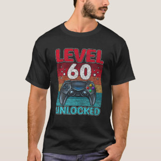 Niveau 60 niet-vergrendeld Geweldige sinds 1961 60 T-shirt