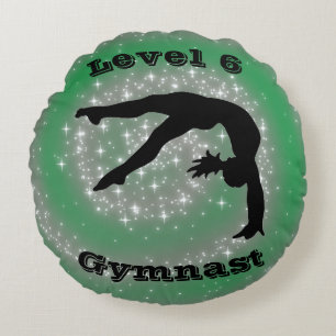 Niveau 6 Gymnast Rond Kussen