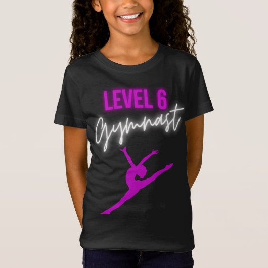 Niveau 6 Gymnast T-shirt (Voorkant)