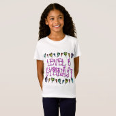 Niveau 6 Gymnast T-shirt (Voorkant volledig)