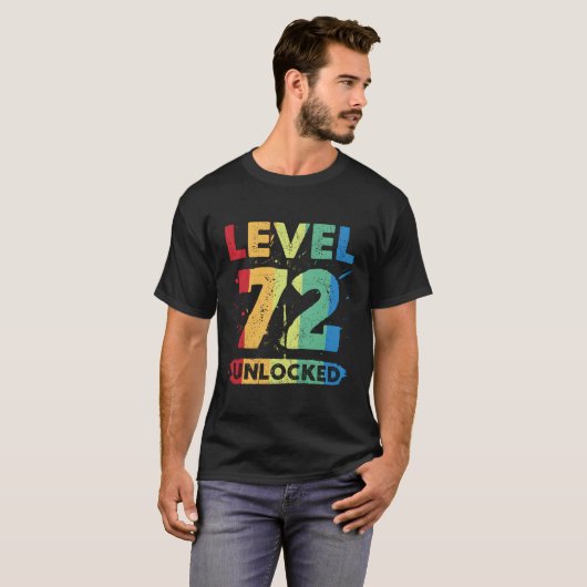 Niveau 72 Ontgrendeld 72e T-shirt (Voorkant volledig)
