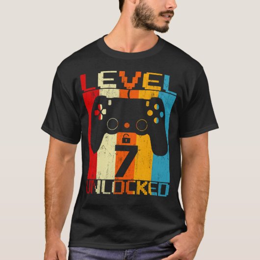Niveau 7 geopend t-shirt (Voorkant)