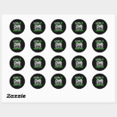 Niveau 7 Geweldige 2016 ontgrendeld videogame 7th  Ronde Sticker (Vel)