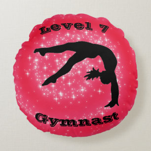Niveau 7 Gymnast Rond Kussen