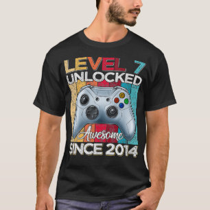 Niveau 7 niet-vergrendeld Geweldige sinds 2014 7e T-shirt