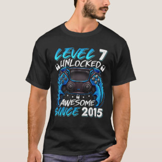Niveau 7 niet-vergrendeld Geweldige sinds 2015 7e T-shirt