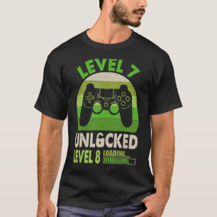 Niveau 7 Onvergrendeld niveau 8 belasting 7e gebo T-shirt