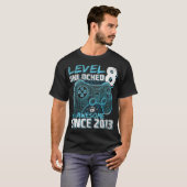 Niveau 8 Geweldige 2013-videogame 8th Birth T-shirt (Voorkant volledig)