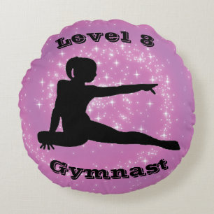 Niveau 8 Gymnast Rond Kussen
