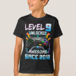 Niveau 9 Geweldige 2012-videospel zonder vergrende T-shirt<br><div class="desc">Niveau 9 Geweldige 2012-videospel zonder vergrendeling</div>