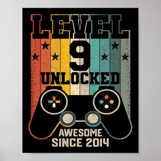 Niveau 9 Geweldige 2014-peuterspel zonder vergrend Poster (Voorkant)