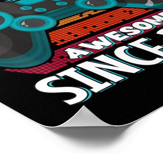 Niveau 9 Geweldige 2014-videogame 9de geboorte zon Poster (Hoek)