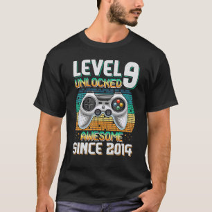 Niveau 9 niet-vergrendeld Geweldige sinds 2014 9e T-shirt