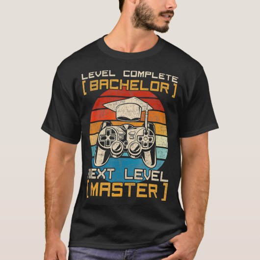  niveau Complete Bachelor Next Level Master T-shirt (Voorkant)