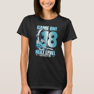Niveau geopend 18e verjaardag 18 jaar Jongen Girl T-shirt