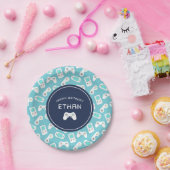 Niveau | Gepersonaliseerde verjaardag Papieren Bordje (Feest)