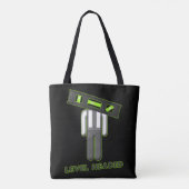 Niveau - Hoofd Tote Bag (Achterkant)