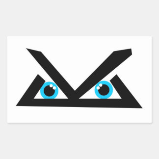 Niveau Logo Rechthoekige Sticker