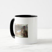 Niveau model opera "Die Meistersinger" Mok (Voorkant links)