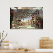 Niveau model opera "Die Meistersinger" Poster (Keuken)