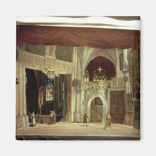 Niveau model opera magneet (Voorkant)