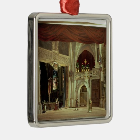 Niveau model opera metalen ornament (Rechts)