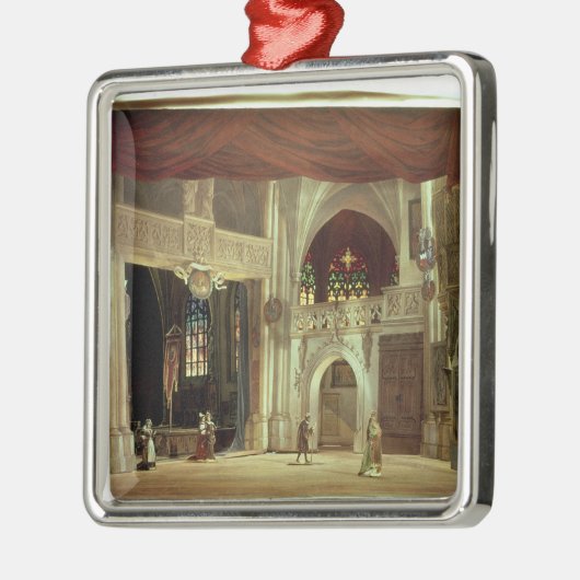 Niveau model opera metalen ornament (Links)