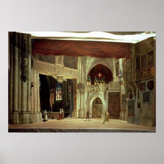 Niveau model opera poster (Voorkant)