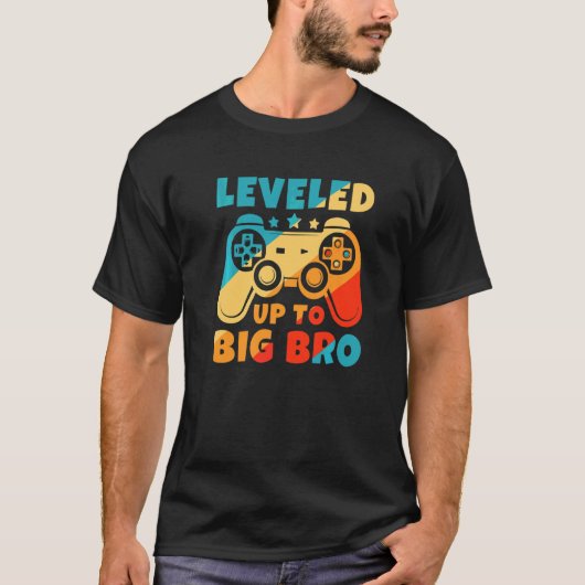 Niveau omhoog naar Big Brother New Gamer T-shirt (Voorkant)