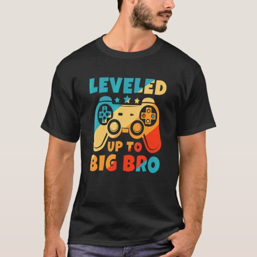 Niveau omhoog naar Big Brother New Gamer T-shirt (Voorkant)