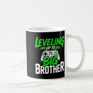 Niveau omhoog naar grote broer 2026 grappige gamer koffiemok