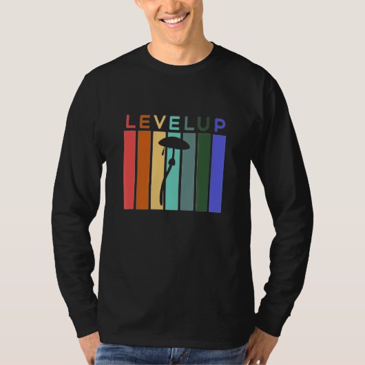 niveau omhoog paddenstoel t-shirt (Voorkant)