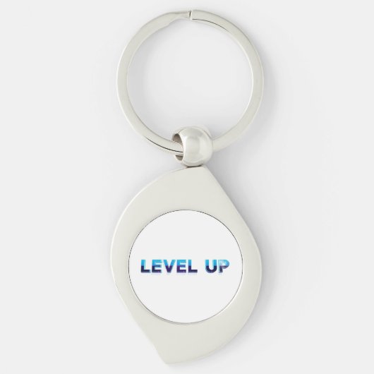 Niveau omhoog sleutelhanger (Voorkant)
