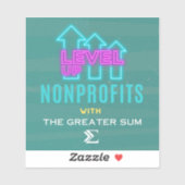 Niveau omhoog sticker (Vel)