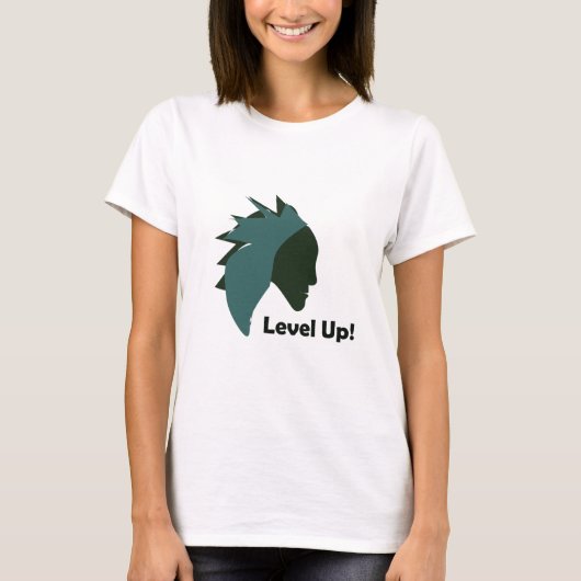 niveau omhoog t-shirt (Voorkant)