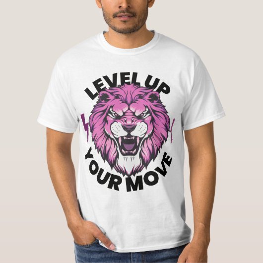 Niveau omhoog T-shirt (Voorkant)