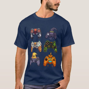 Niveau omhoog uw Halloween met Gaming Controllers T-shirt