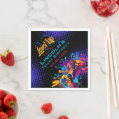 Niveau Omhoog Video Game Controller Verjaardag Servet (Insitu)