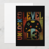 NIVEAU ONLOCKED 13 KAART (Voorkant / Achterkant)