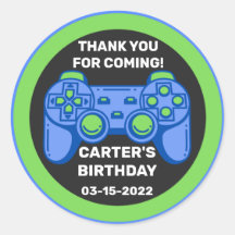 Niveau onvergrendelde Birthday Gamer op maat